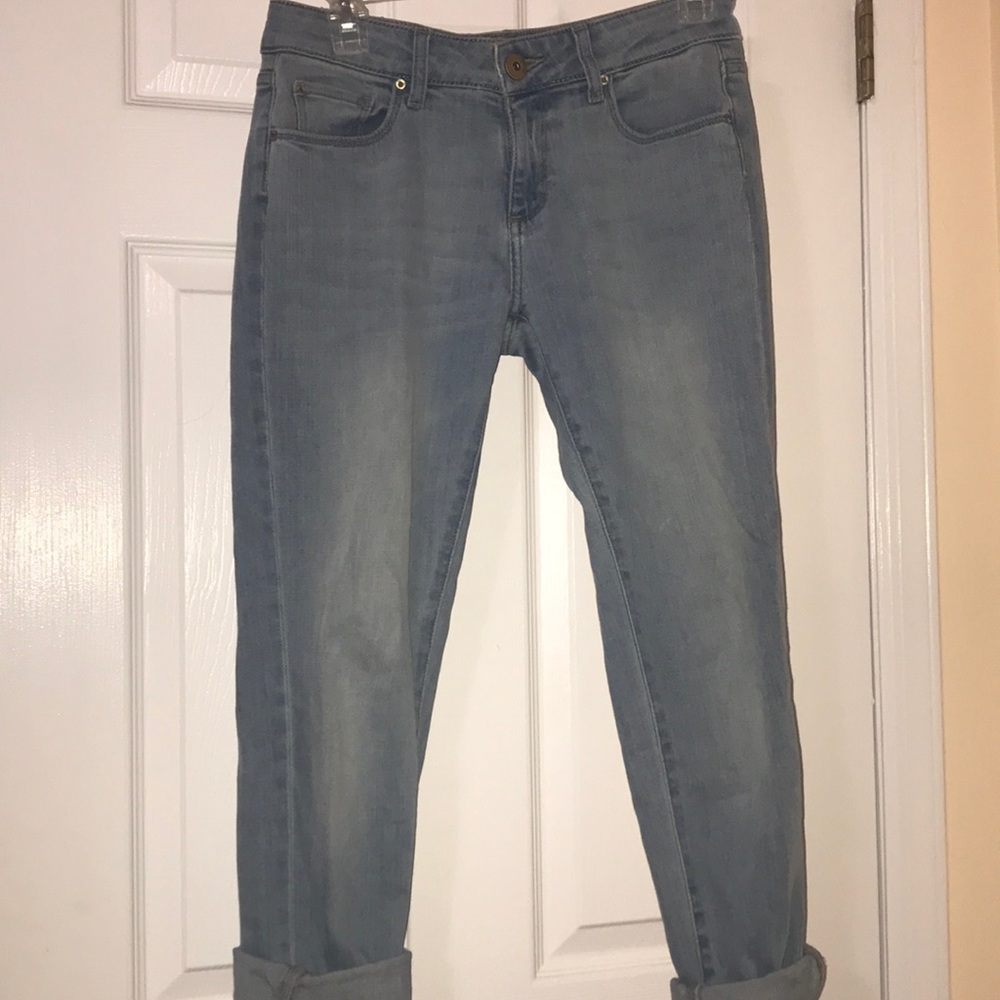 DL1961 Light Wash Boyfriend Jeans Low Rise size 25